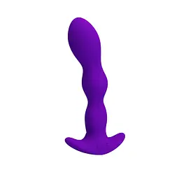 Анальна пробка - Pretty Love Yale Anal Plug Purple - мініатюра 6