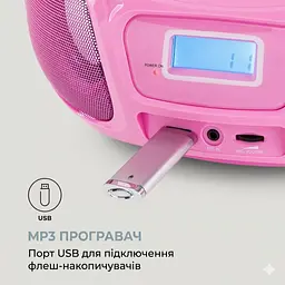 Бумбокс Auna Roadie Sing CD (10032058) - мініатюра 2