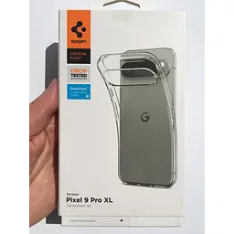 Чохол протиударний Spigen Liquid Crystal Flex для Google Pixel 9 Pro XL (6.8") Clear прозорий ACS07739 - мініатюра 3