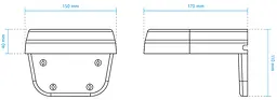 Кронштейн L-shape AM-21A - мініатюра 2