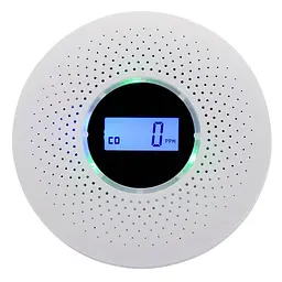 Комбінований датчик чадного газу + датчик диму з сиреною 2 в 1 Nectronix 512COM (100316)