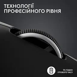 Миша комп'ютерна Logitech G Pro X Superlight 2 Lightspeed Wireless Black (910-006630, 910-006632) - мініатюра 9