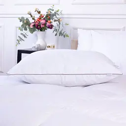 Подушка пухова MirSon DeLuxe White Hand Made 905 висока 40х40 см (2200003279078) - мініатюра 10
