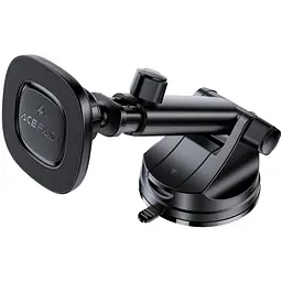 Автотримач з БЗП Acefast D47 Magnetic Charging 15W (center console) Black - мініатюра 5