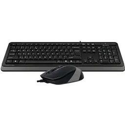 Комплект клавіатура + миша A4Tech Fstyler F1010 Black/Grey [1147539] [107932] - мініатюра 2