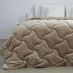 Ковдра ТЕП Velour 150x210 см золотий беж (1-04870_34480) - мініатюра 4