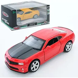 Машина металева інерційна з гумовими колесами AS-3056 АвтоСвіт, 1:43, Chevrolet Camaro