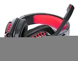 Гарнітура REAL-EL GDX-7650 Чорний/Червоний - мініатюра 6