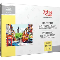 Картина за номерами Rosa Start London Street 35x45 см в коробці - мініатюра 2