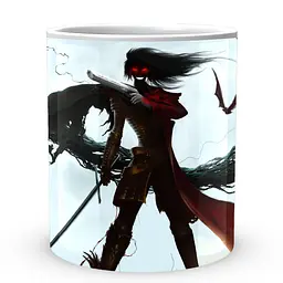 Кухоль GeekLand Hellsing Хелсінг Алукард HLS 02.05 330 мл білий - мініатюра 2