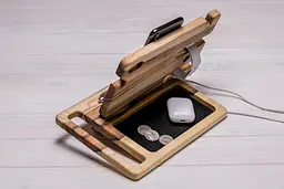 Підставка для телефону на стіл ecoWalnut 292x180x180 мм - мініатюра 3