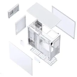 Корпус для ПК JONSBO D41 MESH SC White - миниатюра 8