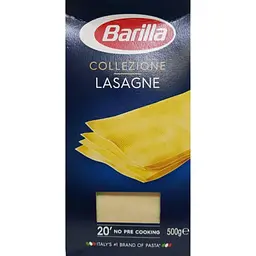 Уцінка. Макаронні вироби Barilla Lasagne 500 г (18468) - мініатюра 2
