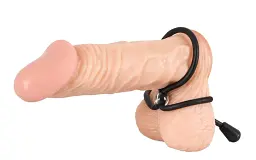 Ерекційне кільце Bad Kitty BK cock ball loop, 38 см (чорний) - мініатюра 3