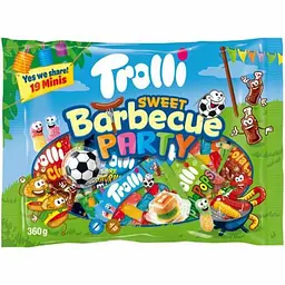 Цукерки жувальні Trolli Sweet Barbecue Party 360 г