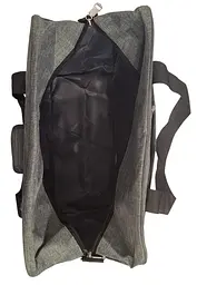 Дорожня сумка-лоукост Carbon 6300 колір сірий - мініатюра 3