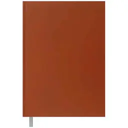 Записна книжка BUROMAX А4 96арк. OPTIMAL арк/кліт., коричнева, бум вініл BM.24411101-25