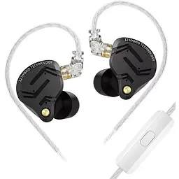 Навушники Knowledge Zenith ZS12 Pro X з мікрофоном black