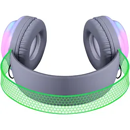 Навушники бездротові Defender FreeMotion B651 Bluetooth+3,5мм+USB-C, RGB Білий - мініатюра 5