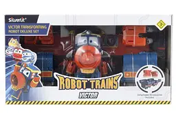 Паровоз-трансформер Silverlit Robot Trains Віктор, з двома вагонами (80186) - мініатюра 4