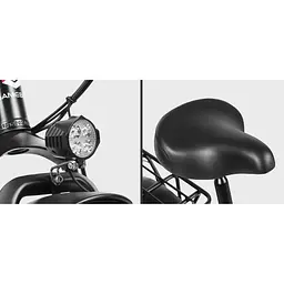 Електровелосипед Samebike LOTDM200-II Black [131845] - мініатюра 4