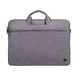 Сумка-чохол для ноутбука 13.3"", dark grey, нейлонова, ділова, міська, плоска з кишенею для аксесуарів, підходить для ноутбуків до 13.3"" або документів, ArmorStandart (ARM78427)