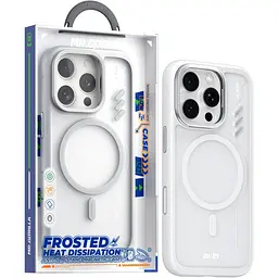 Чохол Blueo Frosted Heat Dissipation with MagSafe для Apple iPhone 16 Pro White [132554] - мініатюра 2