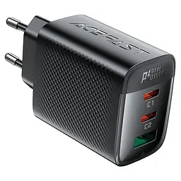 МЗП Acefast A108 GaN PD67W (1USB-A/2C) Black - мініатюра 3