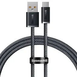 Кабель Baseus Dynamic Series Fast Charging Data Cable USB to Type-C 100W 1m Slate Gray