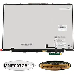 Матрица 14.0" MNE007ZA1-1 (2880*1800 40pin(eDP LTPS 90Hz 1.07B 400cd/m2) LED SLIM(без планок и проушин) глянец разъем