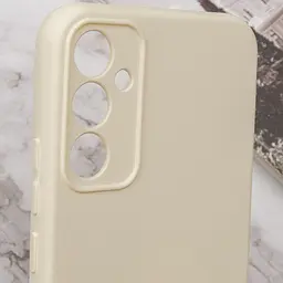 Чохол TPU GETMAN Liquid Silk Full Camera для Samsung Galaxy S24 Пісочний / Sand - мініатюра 5