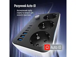 Мережевий фільтр-подовжувач ColorWay 2 м Black (CW-CHE36PDB) - мініатюра 8