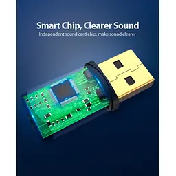 Звукова плата VENTION Audio USB 1х3,5mm jack 4pin Metal (OMTP-CTIA) (CDLH0) - мініатюра 12