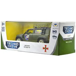 Автомодель TechnoDrive 250289M серія Шеврони Героїв Land Rover Defender 110, 25 ОПДБр - мініатюра 2