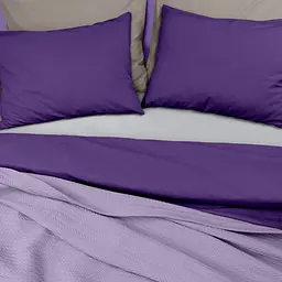 Плед-покривало Cosas Knitted Braid Lavander косичка 75х95 см (Blanket_26Lavander_KnittedBraid_75x95) - мініатюра 2