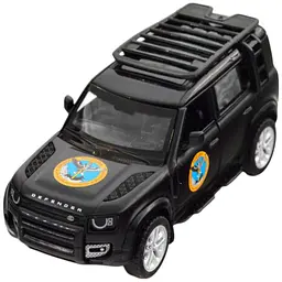 Автомодель TechnoDrive 250364M серія Шеврони Героїв Land Rover Defender 110 ГУР МО - мініатюра 13