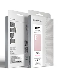 Силиконовый чехол с MagSafe для Samsung Galaxy S26 5G, ICON2 MagCase, розовый, противоударный, панель с мягкой подкладкой, защита всего корпуса, поддержка беспроводной зарядки, совместим с защитными стеклами и пленками, ArmorStandart (ARM88796) - мініатюра 10