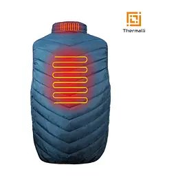 Жилет з підігрівом Thermalli Val Cenis синій XXL (10100105-44XXL) - мініатюра 3