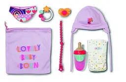 Набір аксесуарів для ляльки BABY BORN "Pinplay" Перші моменти (837979)