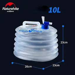 Каністра для води складана Naturehike LDPE4 NH14S002-T 10 л - мініатюра 5