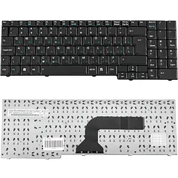 Клавіатура для ноутбука ASUS (A7, F7, G50, G70, M50, M70, X70, X71), rus, black - мініатюра 2