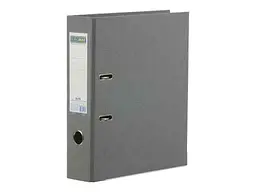 Папка-реєстратор BUROMAX двосторонній А4 70/75мм сірий арт.BM.3019-09с