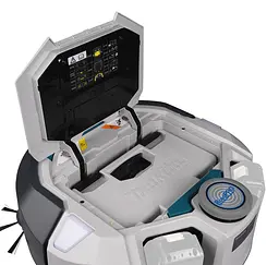 Пилосос роботизований акумуляторний Makita DRC300Z (300-600 м2, 3.0 л, BL, LXT 18 В, без акумуляторів та зарядного пристрою) - мініатюра 6