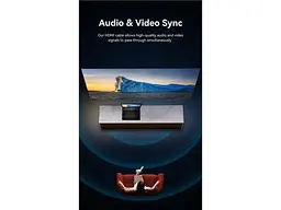 Кабель Vention Cotton Braided 4K HDMI v1.4 10м Black (ALLBL) - мініатюра 8