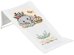 Гірка дитяча Tega Baby для купання Wild&free Little Elephant white