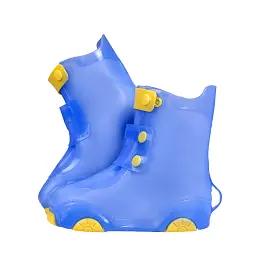 Бахили дитячі на взуття ПВХ H003 S 26-27 Blue (17561) - мініатюра 2