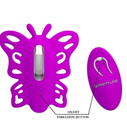 Вібратор Pretty Love Katherine 10.9 см фіолетовий - мініатюра 6