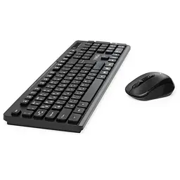 Комплект (Клавіатура та миша) Vinga KBSW-100 Wireless Black (KBSW-100) - мініатюра 3