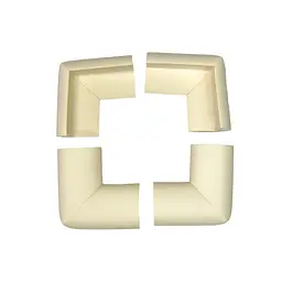 Поролонові захисні кути на меблі MGZ-0810(White) 4 шт - мініатюра 2