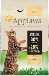 Сухий корм для котів Applaws Adult Cat Chicken 7,5 кг (AL-1411)